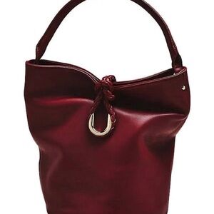 Anthropologie Bags - Aota Twist Tie Top-Handle Bucket Bag